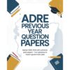 ADRE Previous Year Question Papers