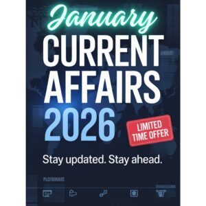 Current Affairs – January 2026 [PDF]