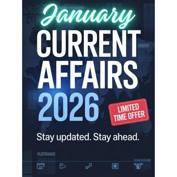 Current Affairs – January 2026 [PDF]