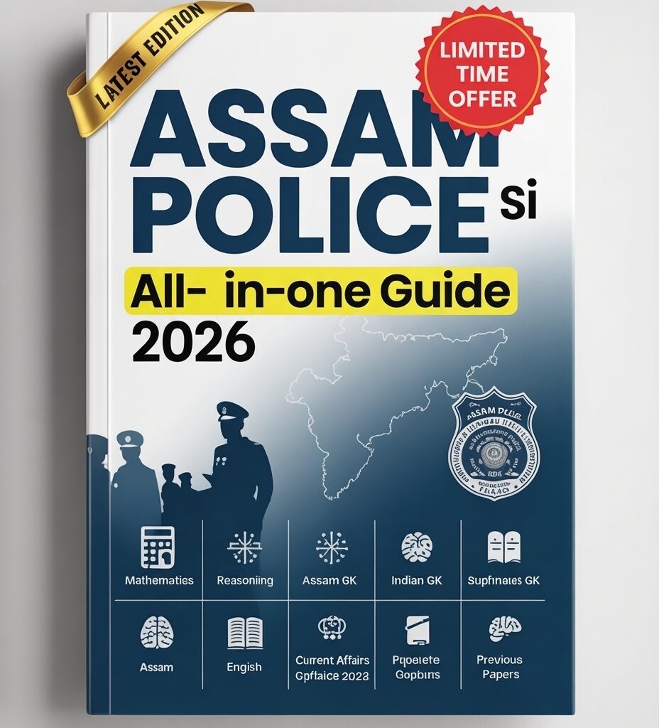 Assam police Si 2026