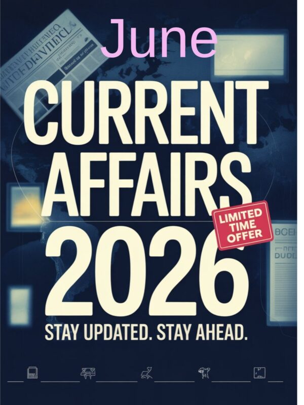 Current Affairs June 2026 [E-Book]- Assamese & English